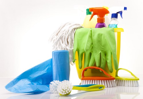 Trusted Putney cleaner preparing a living room for a visit