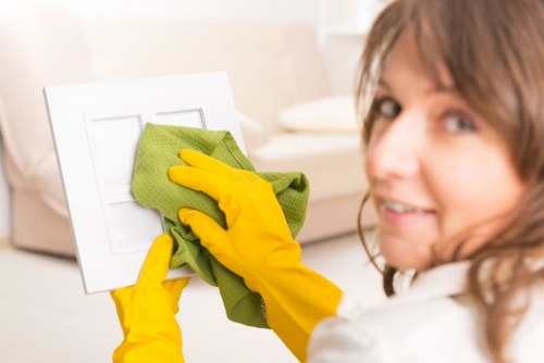 Kitchen deep cleaning as part of one off cleaning in Putney