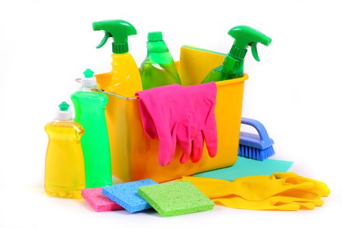 Charity partnership materials prepared for reuse and donation